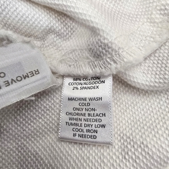 Ann Taylor Loft Julie The Riviera  Minimalist Geometric Ankle Cropped Pants sz 8 - Picture 7 of 7